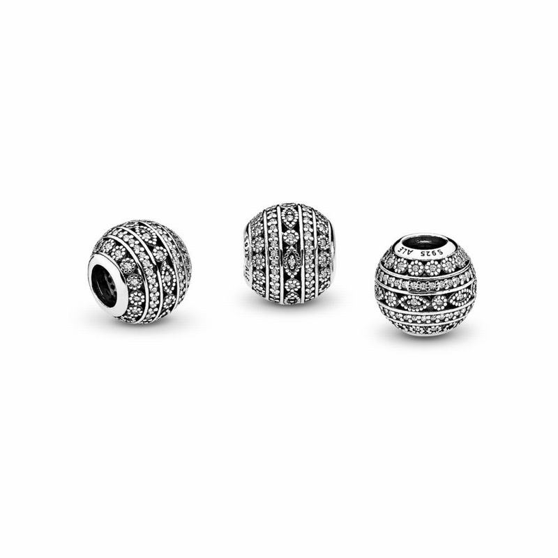 Pandora Glittering Shapes Charm NZ, Sterling Silver (184397-JCD)